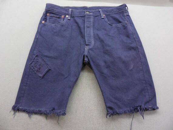 mens cut off jean shorts