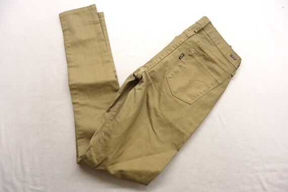 Upcycled Levi's Womens Khaki Brown 