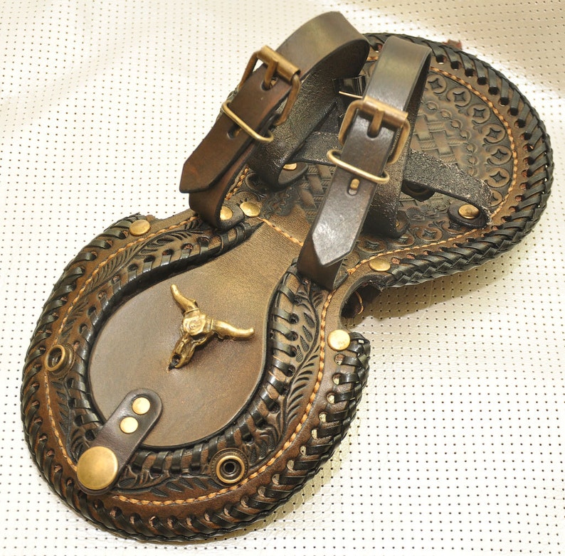 Leather Belt Bag Handmade Belt Bag Small Bag Brown Belt Etsy