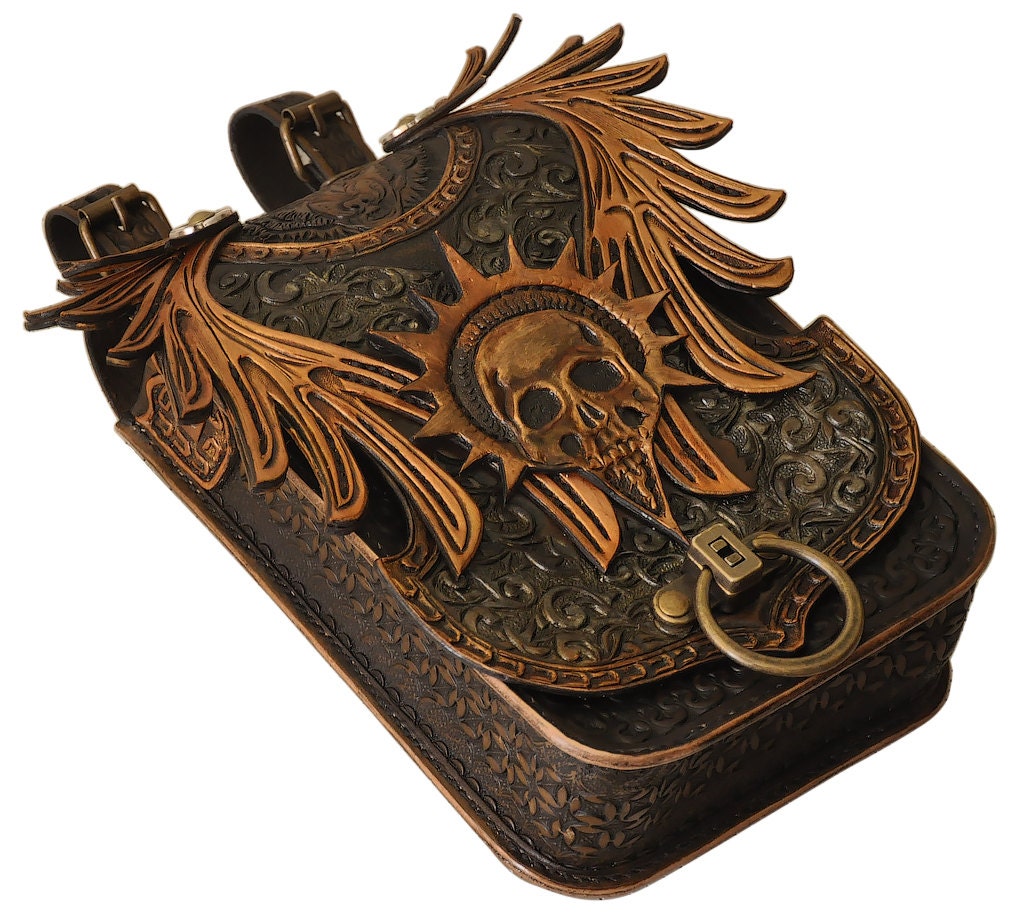 Leather belt bag.handmade bag. Etsy