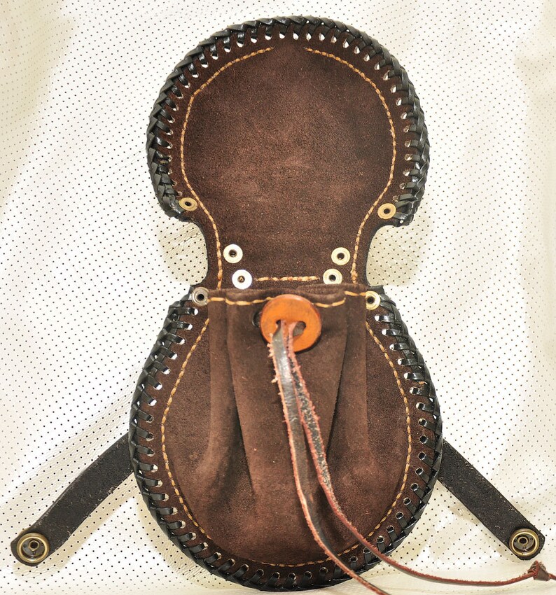 Leather Belt Bag Handmade Belt Bag Small Bag Brown Belt | Etsy