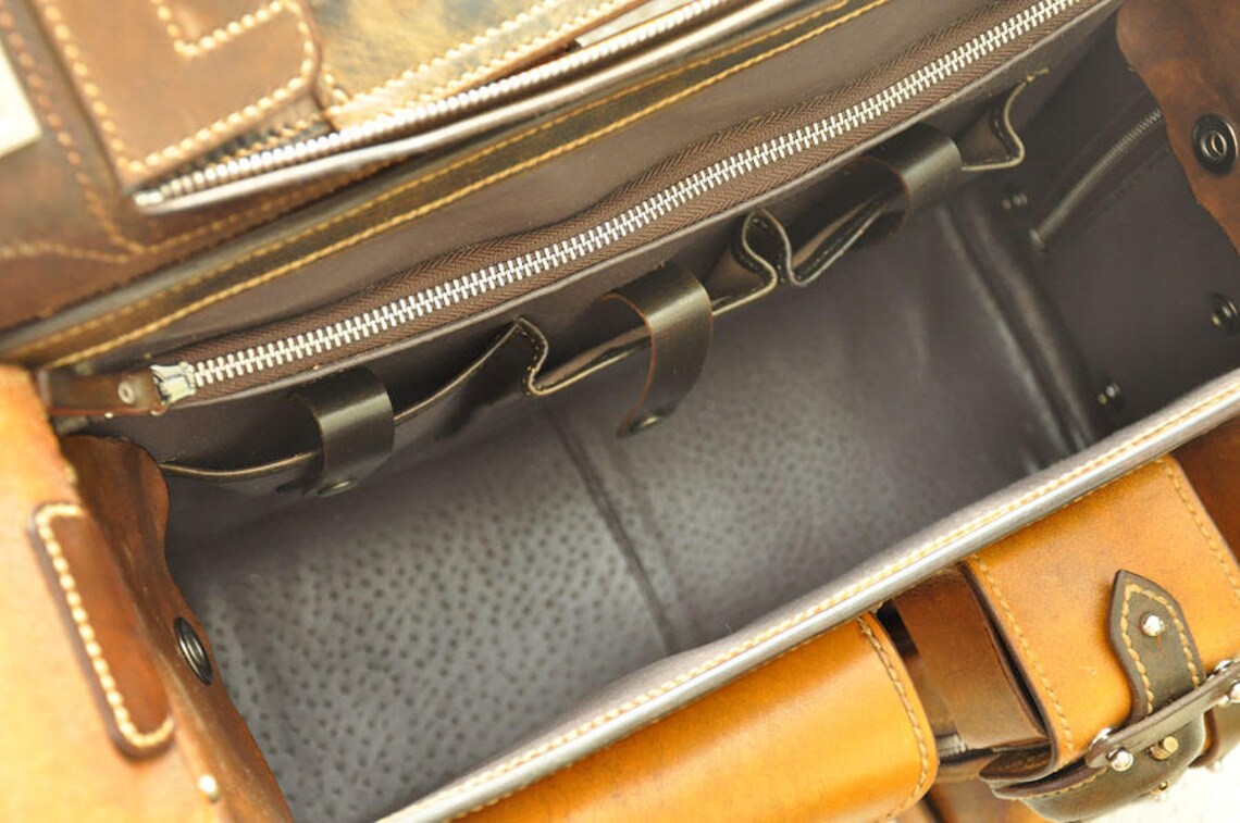 Leather briefcase. Leather handmade bag. Handbag. Leather Etsy