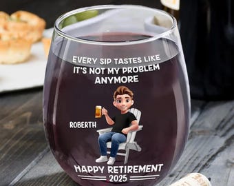 Retirement Gifts For Men – Funny Beer Glass With Weekly Schedule – Best Retirement Gift For Dad, Husband, Grandpa Or Friend – Gag Present For Retired Men, Teacher, Nurse, Doctor - View #6