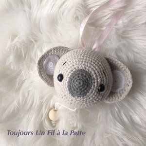 Koala music box - tutorial - pattern - amigurumi - crochet