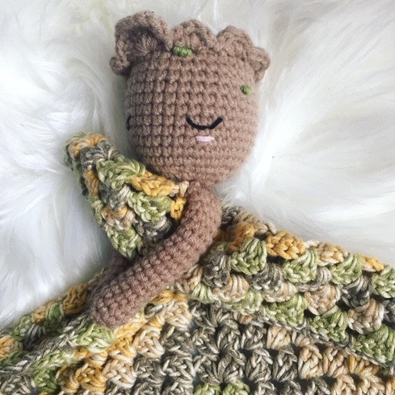 Patron tutoriel doudou granny bébé Groot inspiré crochet amigurumi -   France