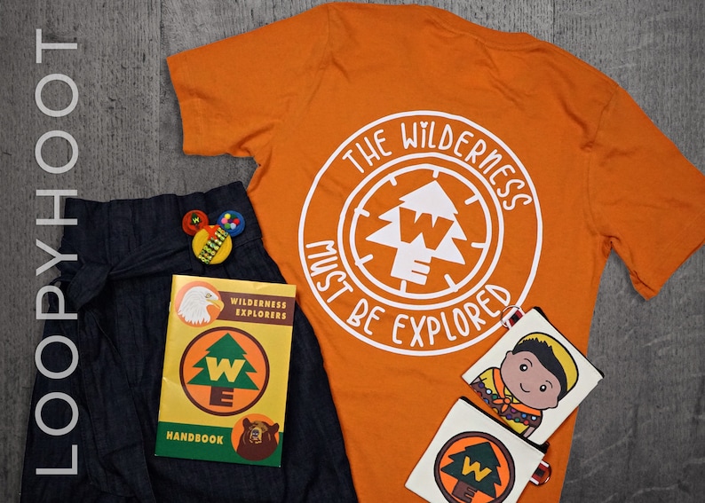 Wilderness Explorer Shirt Animal Kingdom Disney Family Shirts ORANGE image 2