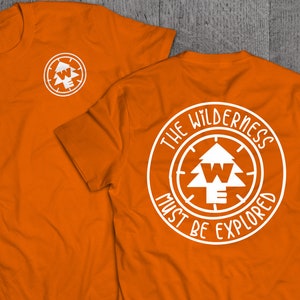 Wilderness Explorer Shirt Animal Kingdom Disney Family Shirts ORANGE image 1