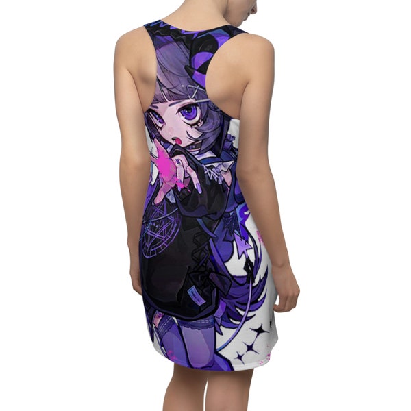 Spider girl Racerback Dress| Cute Dark Yamikawaii| Casual summer/beachwear| Comfy Sleepwear| nightgown