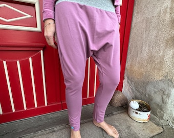 Pantaloni Froeken Frida Sweaty Berta, lilla