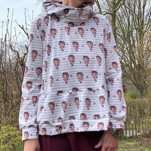 Froeken Frida Jersey-Hoodie Wilma