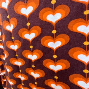 Froeken Frida Jersey Kleid Anouk, Retro orange Bild 5