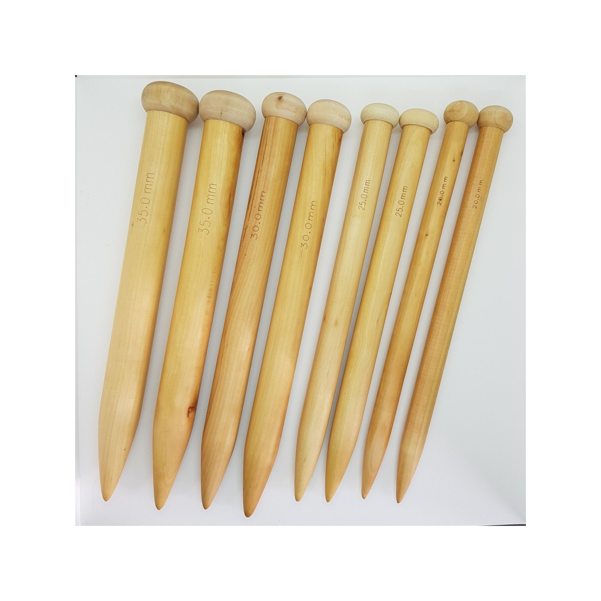 Jumbo Extreme Knitting Needles Needle Sizes 20mm 25mm 30mm Etsy