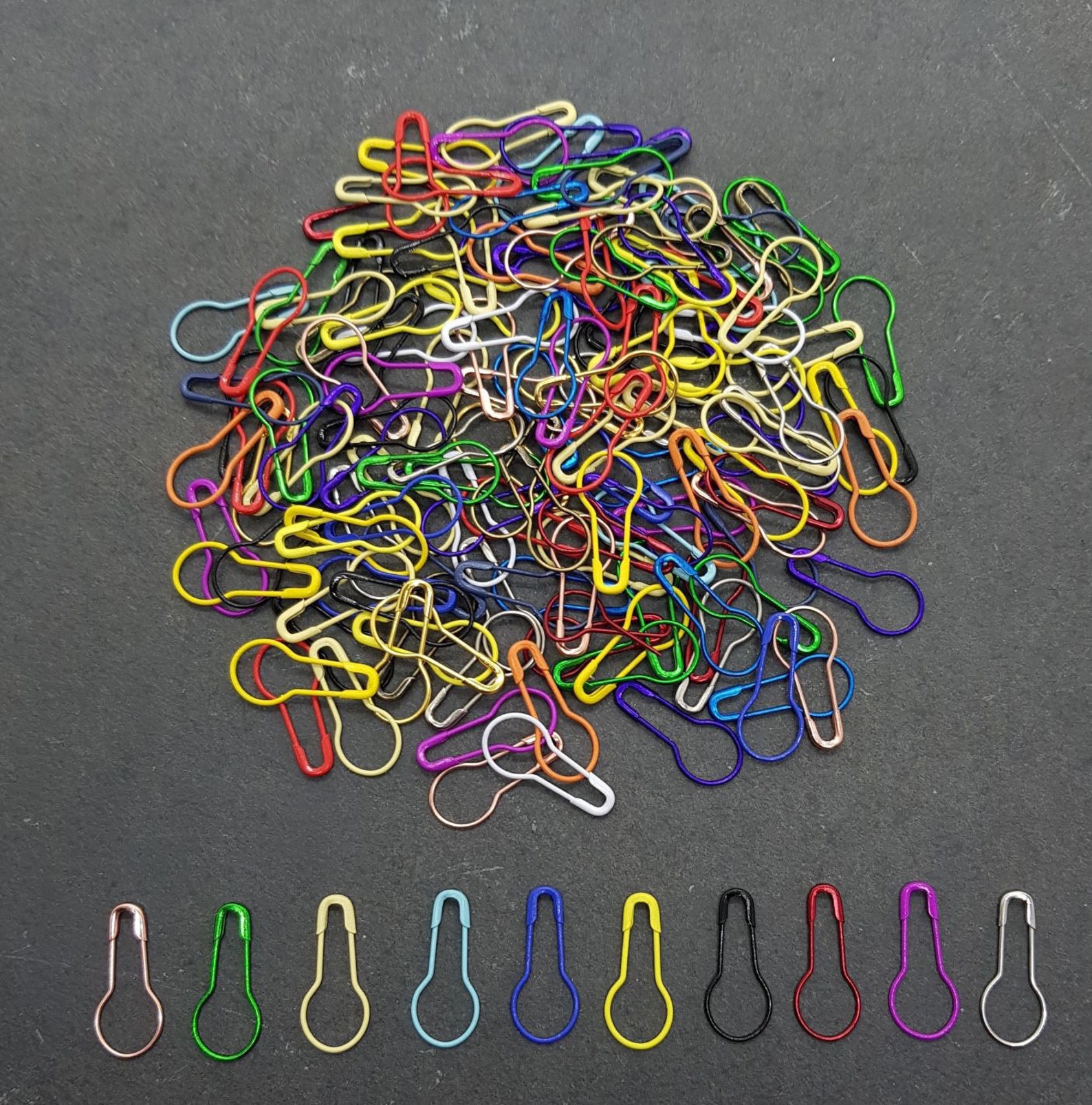 Stitch Markers Stitch Holders Knitting Crochet Metal Pins Pack Etsy