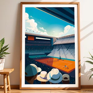 Tennis Poster - French Open