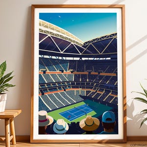 US Open Tennis Print - Queens, New York