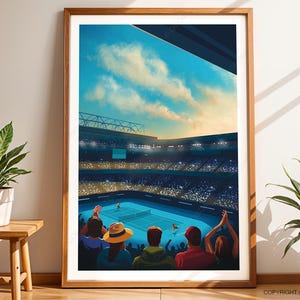 Australian Open Tennis Print - Rod Laver Arena, Melbourne Park