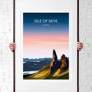 Isle of Skye Scotland Print - The Old Man of Storr