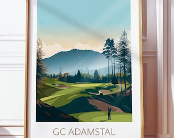 GC Adamstal Golf Print - Austria - PGA Tour Golf
