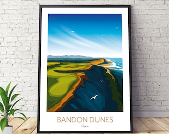 Bandon Dunes Golf Print - Oregon