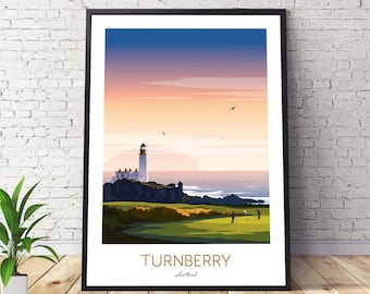 Turnberry Golf Print - Scotland
