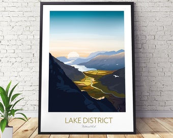 Lake District Print: Cumbria National Park Art
