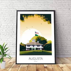 Golf Print - Augusta National Golf Club