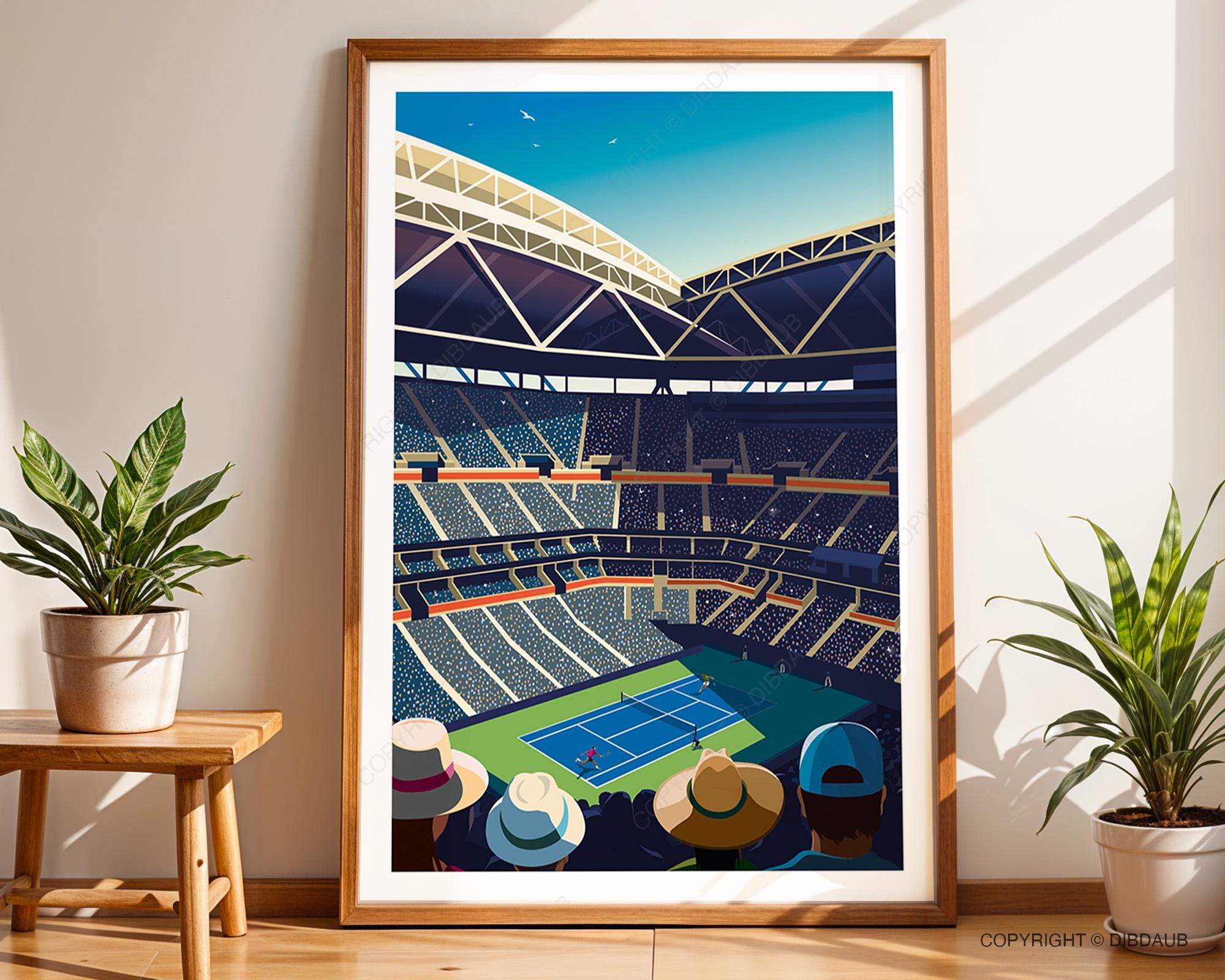 Us Open Tennis Ticket - Etsy