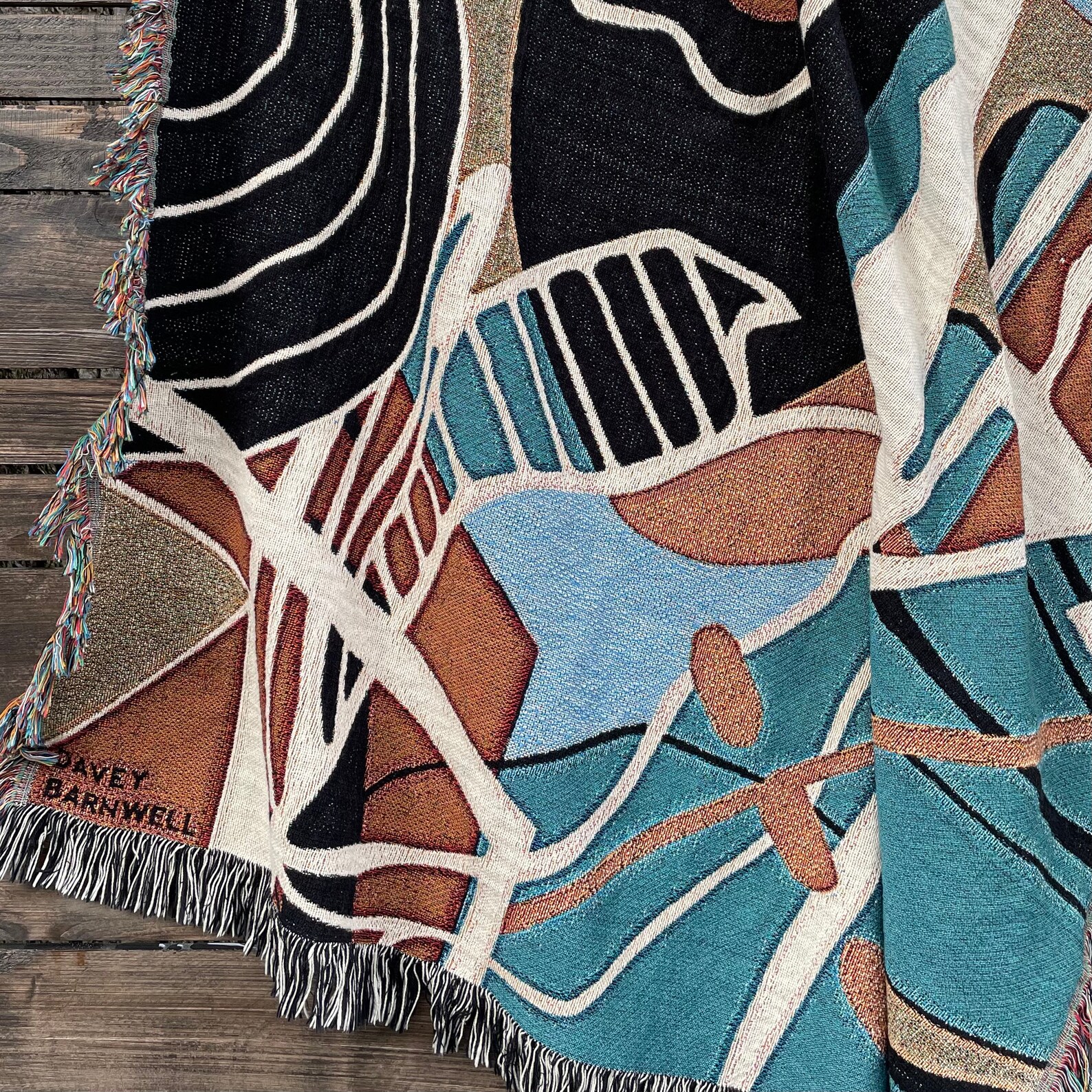 Woven Blanket Polaris Pass Etsy