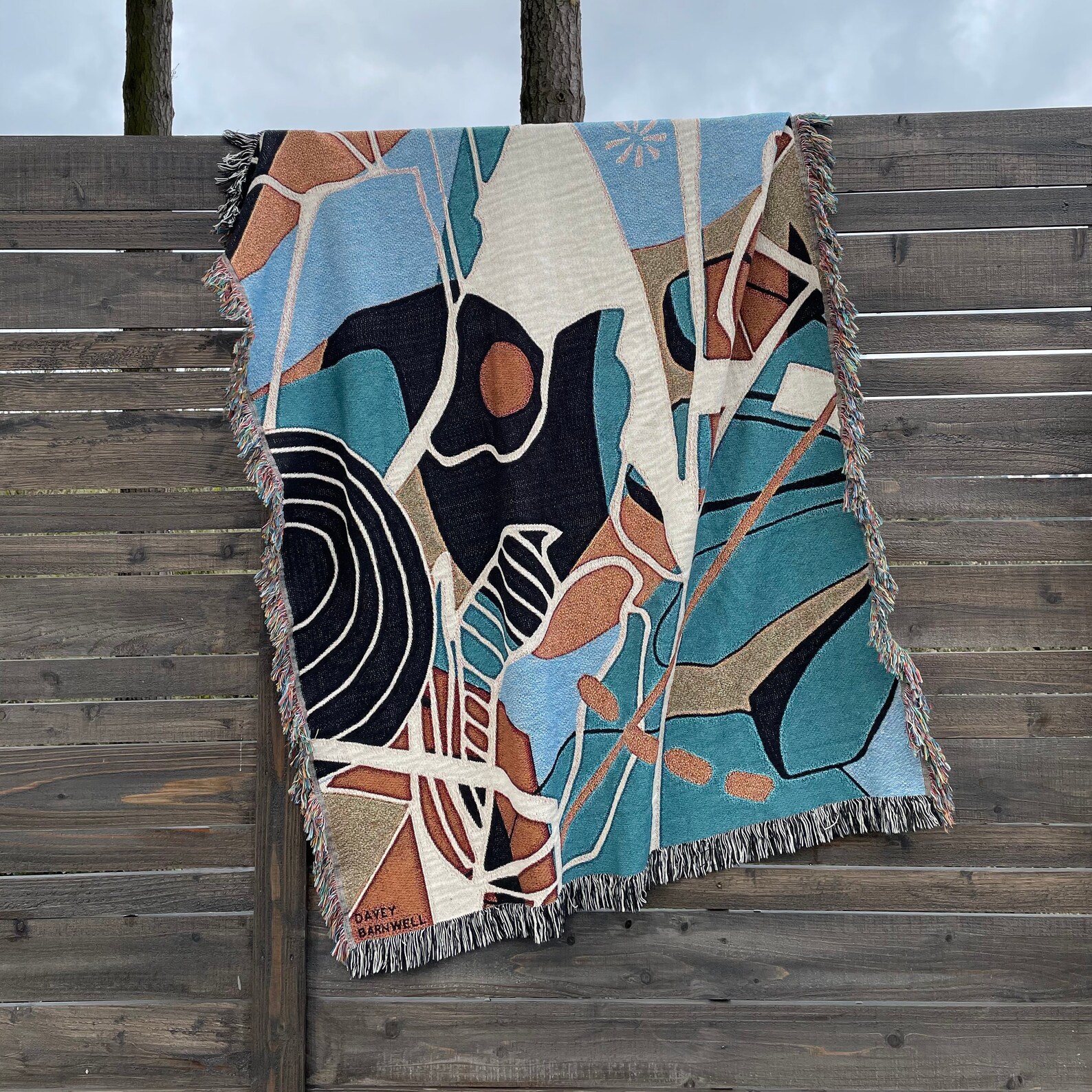 Woven Blanket Polaris Pass Etsy