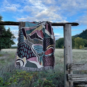 Woven Blanket: Enchanted Valley