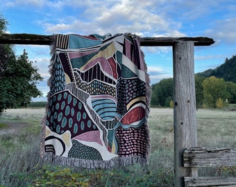 Woven Blanket: Enchanted Valley