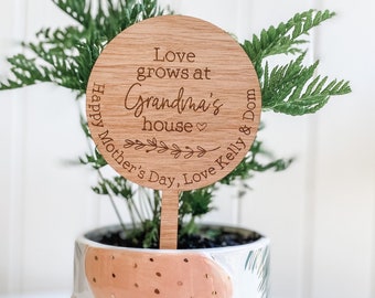 Custom Mothers Day Gift for Nanny, Mothers Day Gift,  Personalised, Mothers Day, Mothers Day Gift for Grandma, Mothers Day Plant Gift, Mum