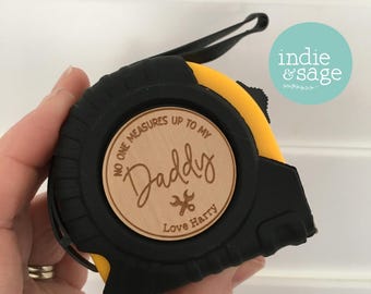 Personalized Fathers day Gift, Tape Measure, Custom Tape Measure, Fathers day, Gift for Grandpa, Fathers Day, Gifts for Dad, Tape Measure