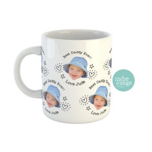 Mug papa, Mug fête des pères, Idée cadeau fête des pères, Cadeaux fête des pères, Premier papa d&#39;un père, Mug papa, Cadeaux pour papa, Cadeaux papa personnalisés
