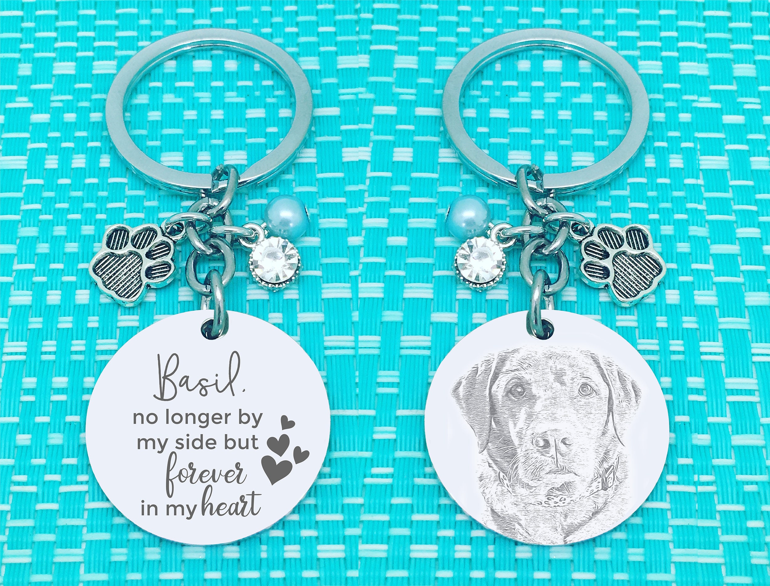 Dog Memorial Gift Dog Memorial Keyring Pet Loss Gift Pet Etsy Australia
