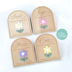 Magnet Merci de m'avoir aidé à grandir, cadeau personnalisé pour professeur, cadeaux pour professeur, cadeaux personnalisés pour professeur, cadeau étudiant, éducateur