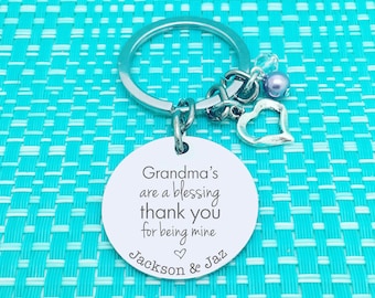 Personalised Grandparent Gift, Grandparents Are A Blessing, Gift From Grandchildren, Personalised, Grandparent Gift Ideas, Nanna Gift, Nan