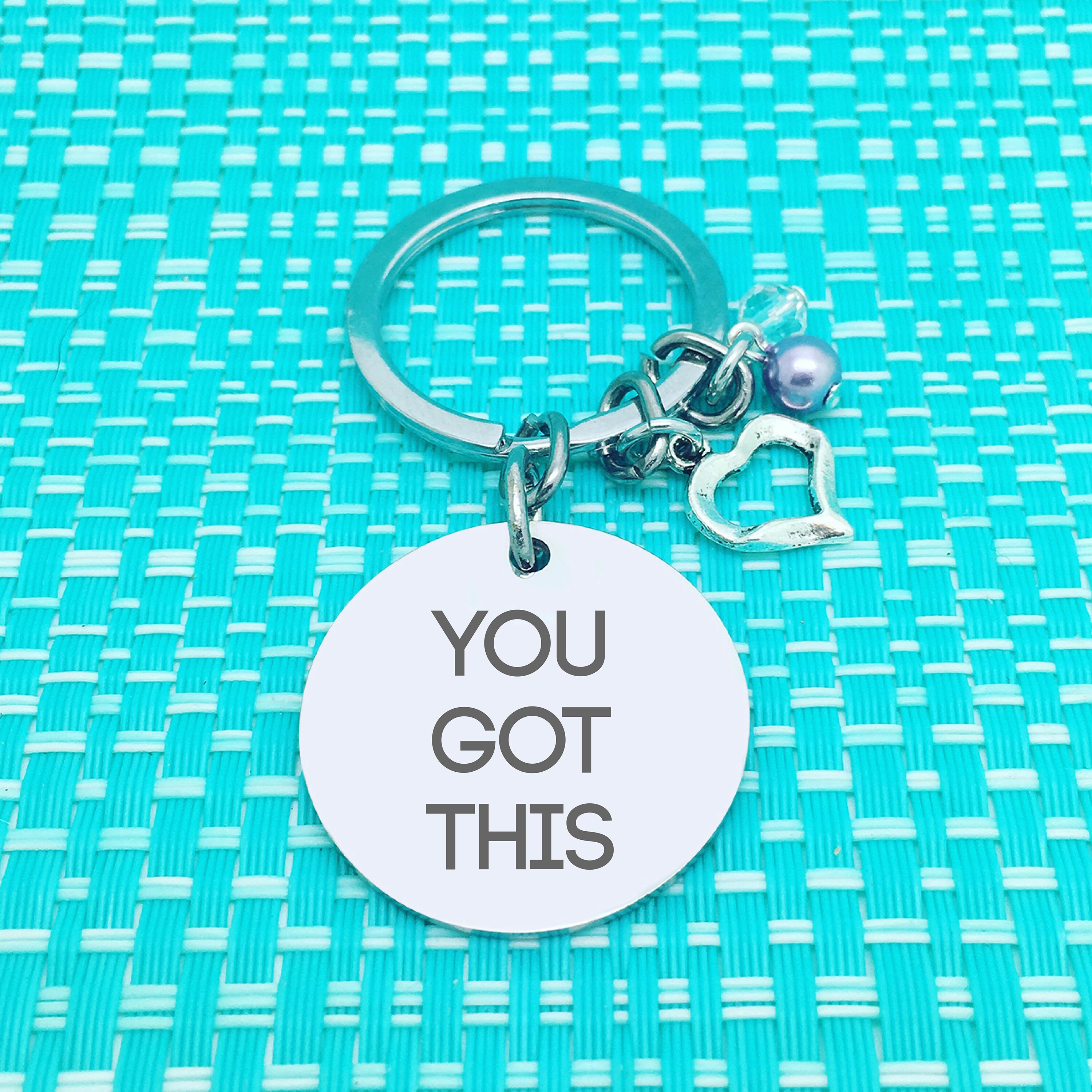 You Got This Keychain Engraved Name Personalised Gift You - Etsy Australia