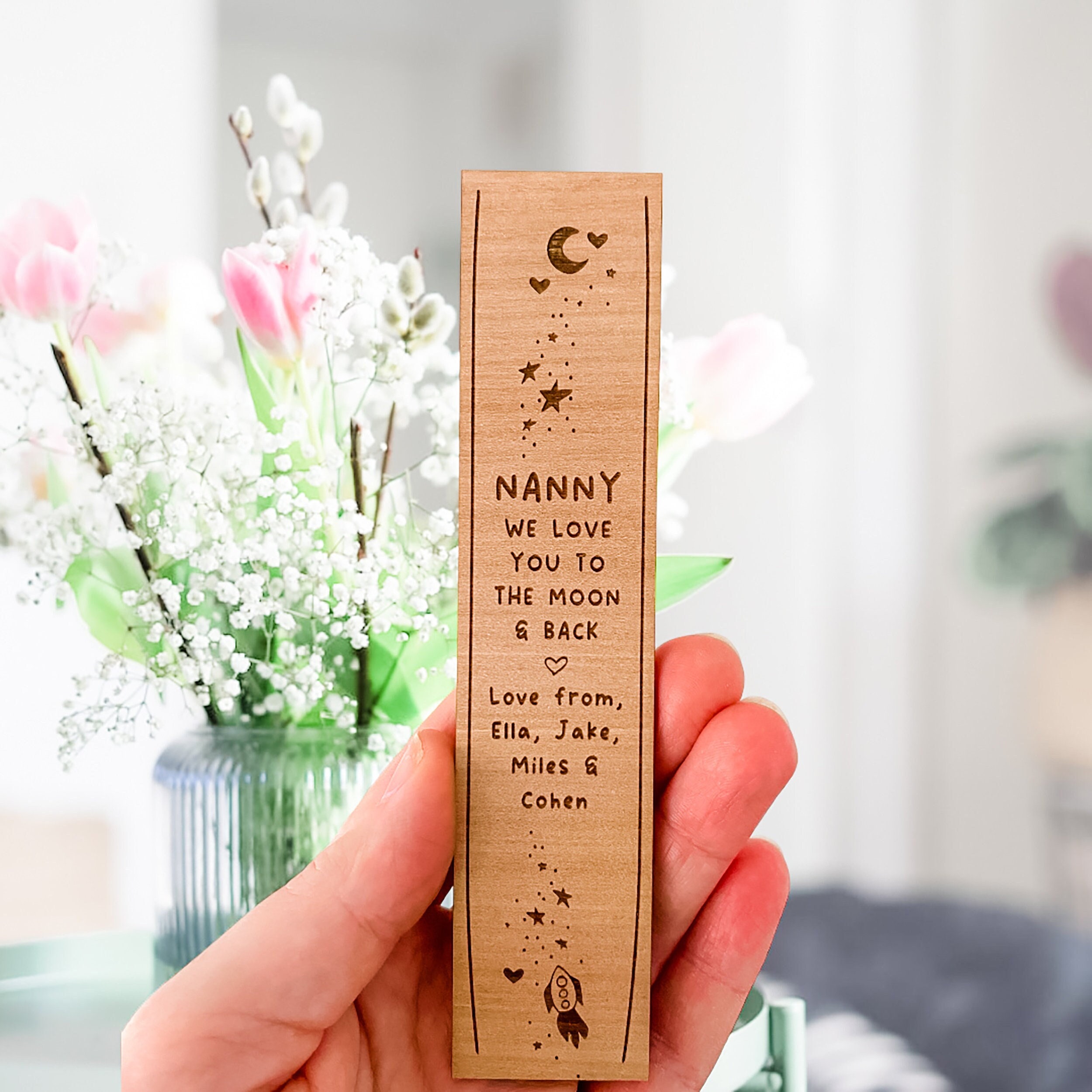 Bookmark - I Love You to the Moon and Back Bookmark - I Love You to the Moon and Back