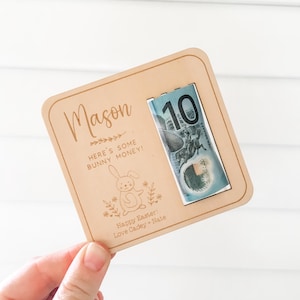 Cadeaux de Pâques personnalisés, Pâques, Décorations de Pâques, Cadeau de Pâques, Panier de Pâques, Porte-monnaie lapin de Pâques, Étiquette-cadeau de Pâques, Cadeaux