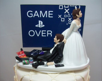 Funny Wedding Cake Topper Etsy