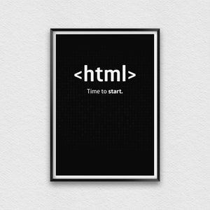 Funny Quote Print for Web Developer, Gift Ideas for Web Designers, Inspirational Wall Art for Design Offices, Garage Decoration Ideas
