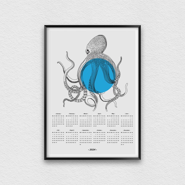 Marine Calendar 2024 Etsy