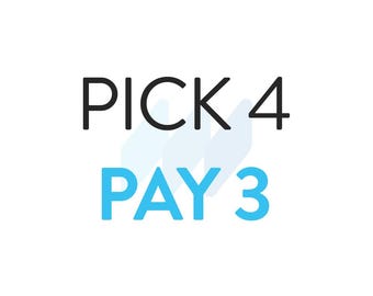 Kunstprintset: kies 4, betalen voor 3 - mix en match