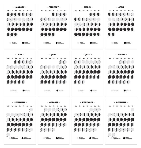 Calendario lunar 2024 2x1 – Materia Ilustrada