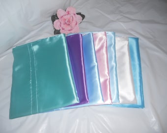 Standard Size Satin Pillowcase  21"x32"