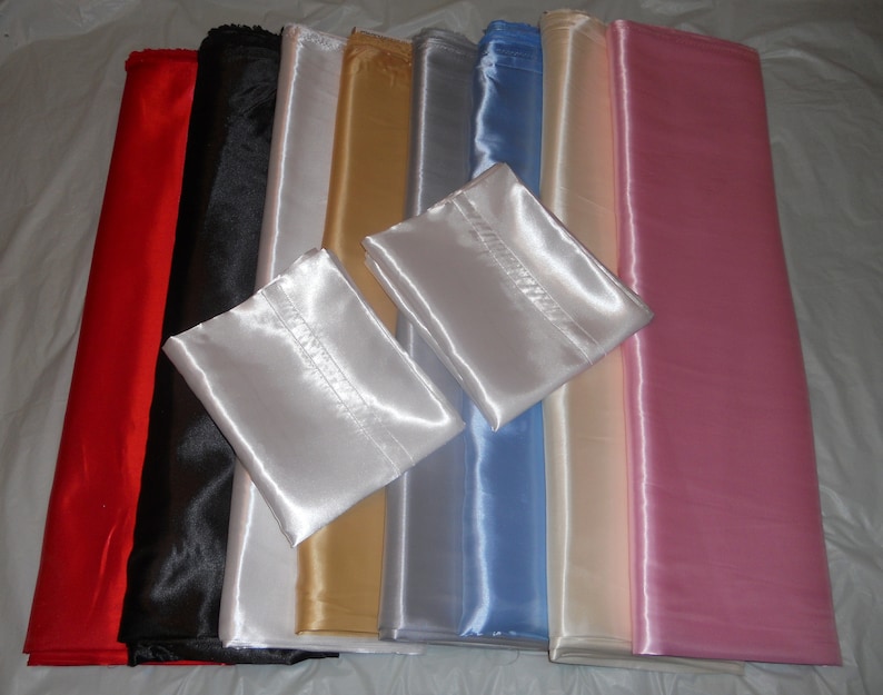 Standard Size Satin Pillowcase 21x32 image 3