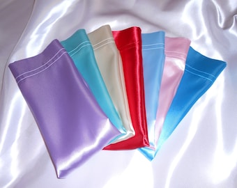 Boudoir/TravelSize Satin Pillowcases 13"x18"