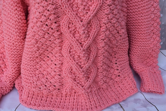 Heart Pullover Knit Sweater Heart Pullover Knit Sweater