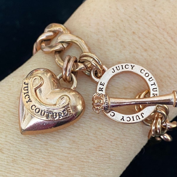 Juicy Couture Heart Chain Bracelet